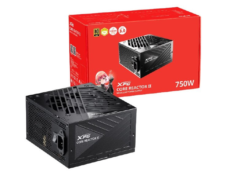 XPG Core Reactor 750W 80 PLUS Gold Power Supply XPG Core Reactor 750W 80 PLUS Gold Power Supply
